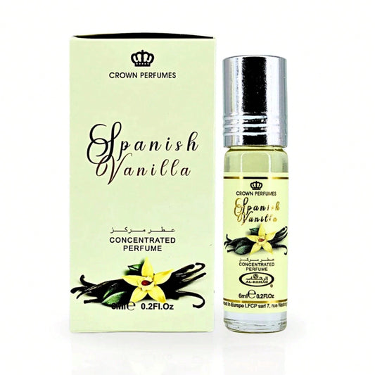 Al Rehab Spanish Vanilla Concentrated Perfume Oil 0.2oz