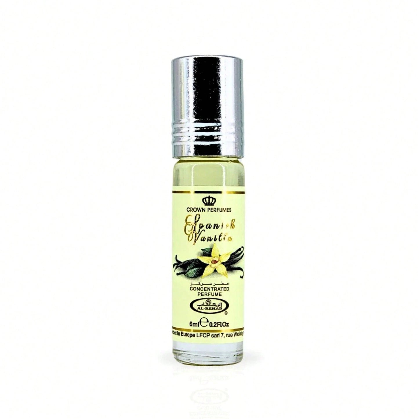 Al Rehab Spanish Vanilla Concentrated Perfume Oil 0.2oz