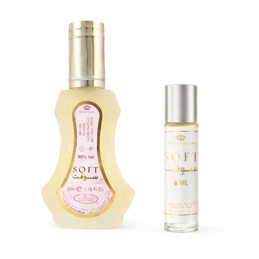 Al-Rehab Soft Perfume bundle Spray and Concentrated Oil