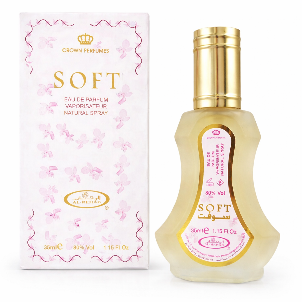 Al-Rehab Soft Perfume bundle Spray and Concentrated Oil