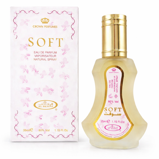 Al-Rehab Soft Eau De Natural Perfume Spray - 35 ml (1.15 oz)