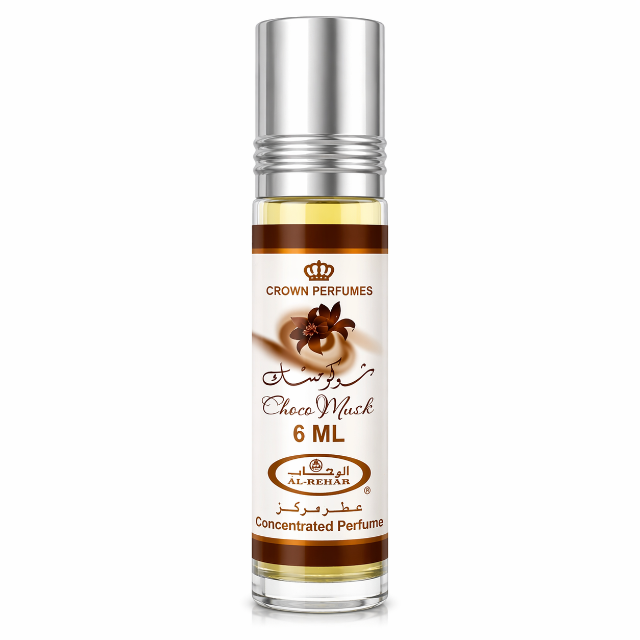 Al Rehab Choco Musk Concentrated Perfume Oil 0.2oz