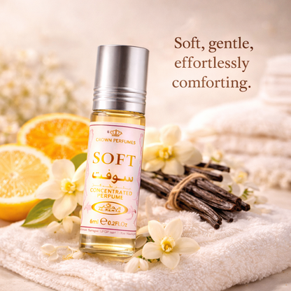 Al-Rehab Soft Concentrated Perfume Oil 0.2oz For Women