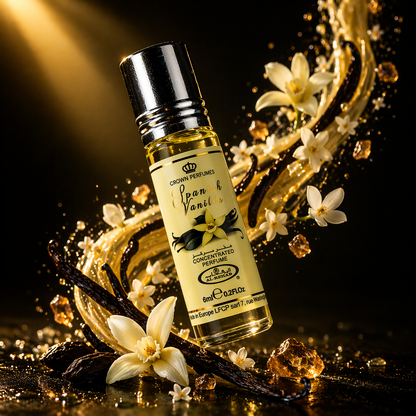 Al Rehab Spanish Vanilla Concentrated Perfume Oil 0.2oz