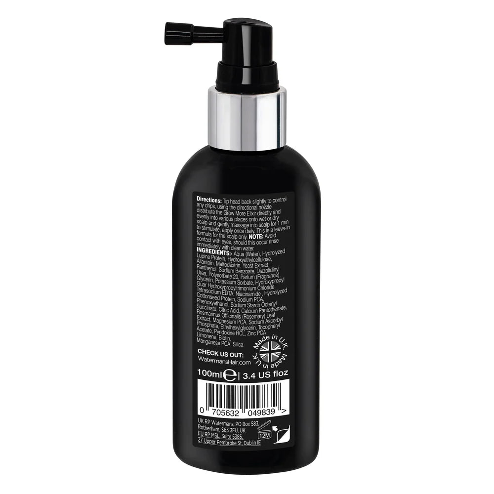 Watermans Grow More Elixir® – Luxury Hair Growth Serum